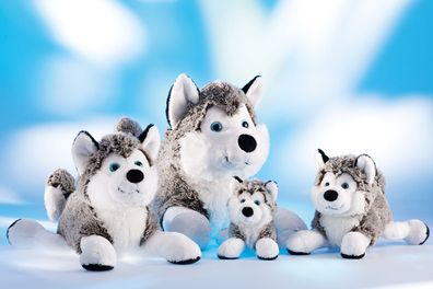 Schaffer Plüschtiere Schlittenhund Husky 18 cm