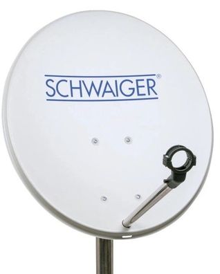 Schwaiger Satellitenschüssel Stahl Hellgrau 55 cm