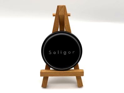 Soligor Objektivfrontdeckel 56mm Aluminium Metall Objektivdeckel Kappe lens cap