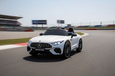 Kinder Elektroauto Mercedes SL63 AMG - Lizenziert - 24V Akku+4 Motoren