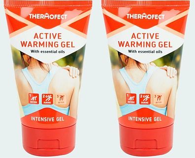 2 x Wärmendes Muskelgel Löst Muskelverhärtungen und Verspannungen Gel