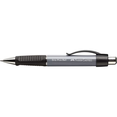 Faber Castell Kugelschreiber Grip Plus Ball M stone grey