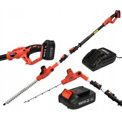 Akku Teleskop Heckenschere 18V 1,8-2,8m (1x Akku+Ladegerät)