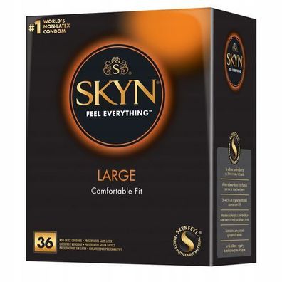 Unimil Skyn Große Latexfreie Kondome, 36 Stück