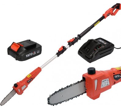 Akku Hochentaster 18V 8" / 20 cm, (1x Akku+Ladegerät)