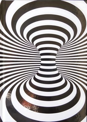 ADINA Notizbuch A4 fester Deckel Lineatur gepunktet (dotted) Illusion