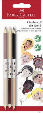 Faber Castell Buntstift Bicolor Mine 2,9 mm 3er Blister