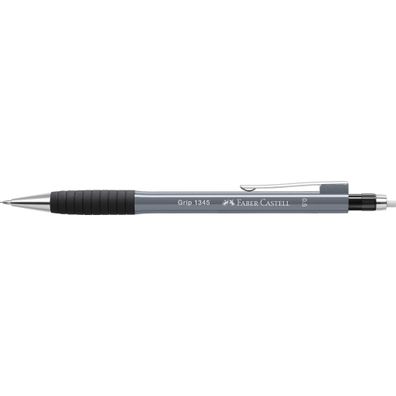 Faber Castell Druckbleistift Grip 1345 0,5 B stone grey Rad