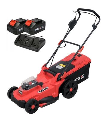 Akku Rasenmäher 36V 43cm (2xAkku 4ah+Ladegerät)