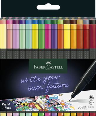 Faber Castell Finepen Grip 0,4 mm 30er Etui