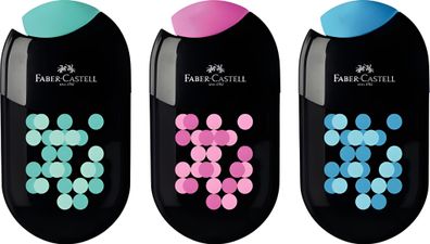 Faber Castell Doppelspitzdose oval Grip Two Tone