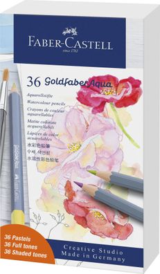 Faber Castell Aquarellstift Gofa 3,3mm 36er Geschenkset