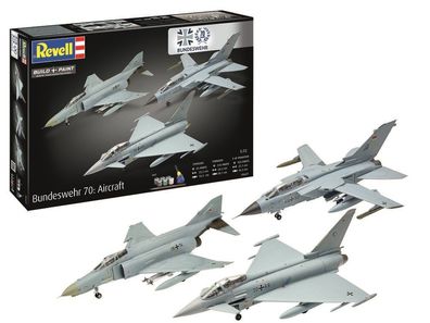 Revell 1:72 5627 Geschenkset 70 Jahre Bundeswehr: Airplanes - NEU