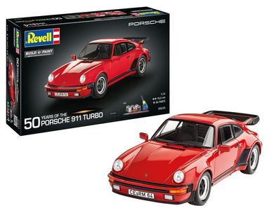 Revell 1:24 5634 Geschenkset Porsche 911 Turbo 50th Anniversary - NEU