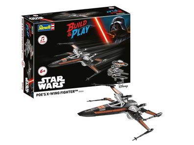 Revell 1:78 6564 Poe's X-Wing Fighter (w/Sound): Build & Play - NEU