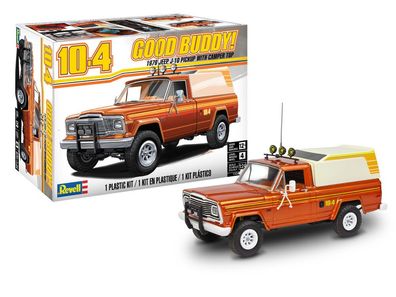 Revell 1:24 14568 Jeep J-10 pickup with camper - NEU