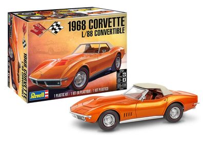 Revell 1:25 14572 '68 Corvette L-88 Roadster - NEU