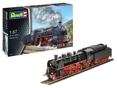 Revell 1:87 62167 Model Set Schnellzuglokomotive BR18505 mit Tender - NEU