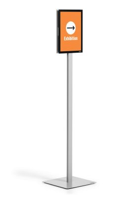 Durable Bodenständer A4 d. gr hoch/quer Info Stand BASIC A4