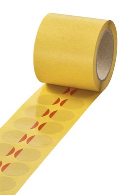 Veloflex Velocoll Marke m klebefreier Zone 1000er Rolle