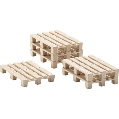 SIKU ZUBEHÃ #150; 50 Paletten, Modellfahrzeug (weiÃ #159;)