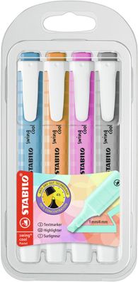 Stabilo swing cool Pastel 4er Etui 4033477900463