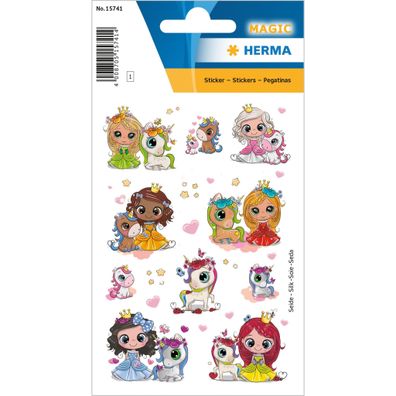 Herma Sticker MAGIC Prinzessin Sweetie & Friends 1 Bl