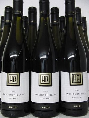 12 FL 2025 Sauvignon Blanc Weingut Klaus Hilz Pfalz Versand kostenlos