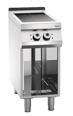 Bartscher Elektro Induktionsherd Herd 2 Felder OU 400 x 900 x 900 Imbiss Gastro