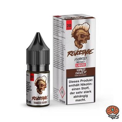 Revoltage Tobacco SILVER 20mg/ml Nikotin, 50/50 Liquid 10ml
