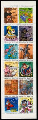 Frankreich Markenheft Nr MH32C 2982C-2993C postfrisch S019DA6