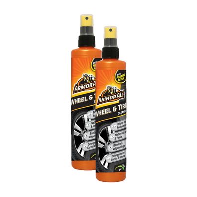 2x Armor All Felgenreiniger Reifenreiniger Alufelgen Stahlfelgen Reiniger Felgen 0,3L