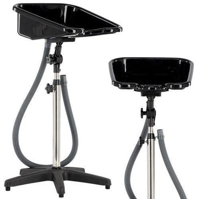 Tragbare Friseurwaschanlage auf einem höhenverstellbaren Stativ