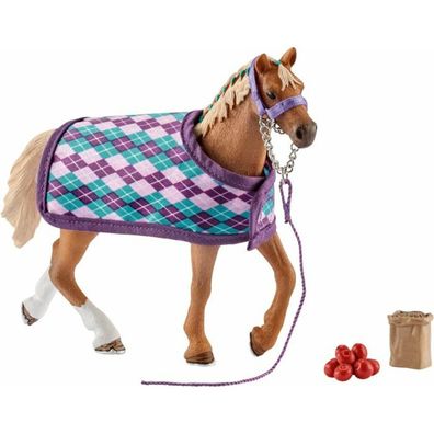 Schleich Spielfigur Englisches Vollblut mit Decke Schleich Horse Club