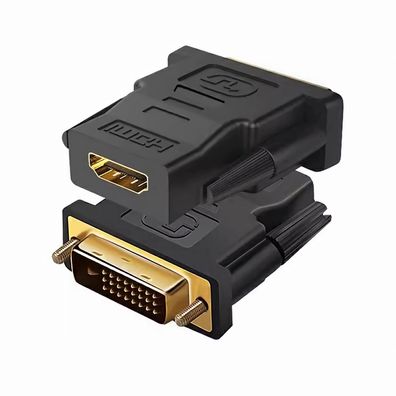 K24 HDMI auf DVI Adapter HDMI Buchse zu DVI Stecker 24 + 1 Stecker Adapter 1080P