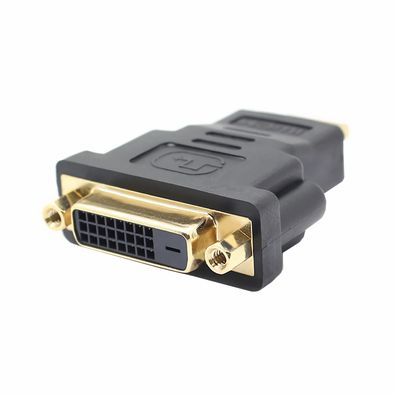 Q29 HDMI auf DVI Adapter HDMI Stecker zu DVI Buchse 24 + 1 Stecker Adapter 1080P