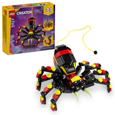 31159 Creator 3-In-1 Wilde Tiere: Überraschungsspinne