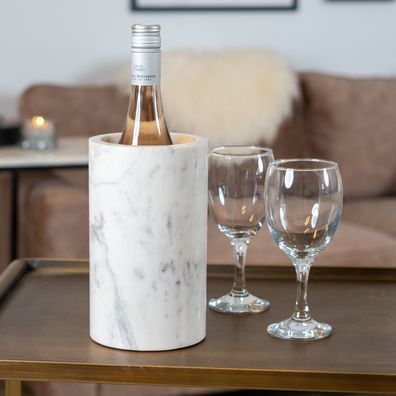 Bronx71 Weinkühler Bris Marmor weiß