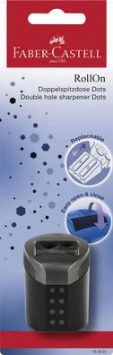Faber Castell Doppelspitzdose konisch RollOn Dots BK