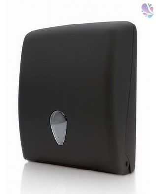 Falthandtuchspender mit Sichtfenster Infinity, abschließbar, Kapazität: 800 Faltpapie