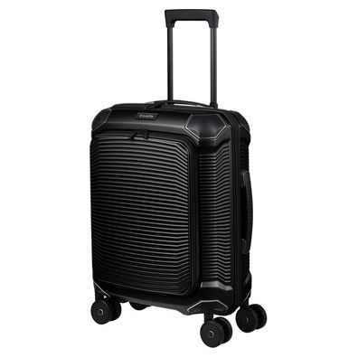Travelite Millennium Trolley 4w S F. Pocket 7000746, black, Unisex