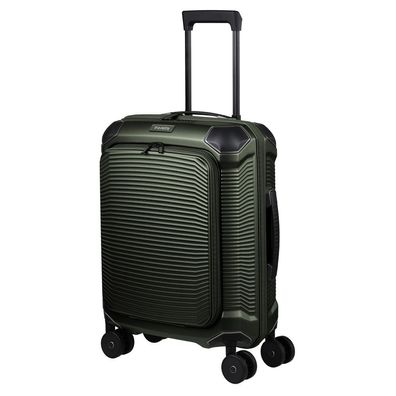 Travelite Millennium Trolley 4w S F. Pocket 7000746, pine green, Unisex