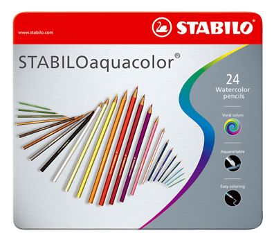 Stabiloaquacolor 24er Metalletui „ARTY"