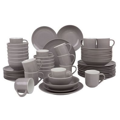 Kombiservice für 12 Personen Linea 60 Tlg. Linea grau Ambition