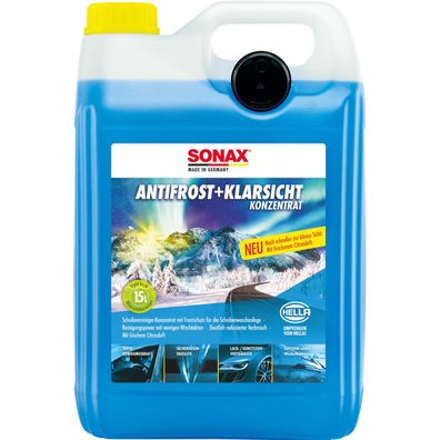 SONAX Scheibenreiniger Konzentrat AntiFrost Citrus Frostschutz Wischwasser 03325050