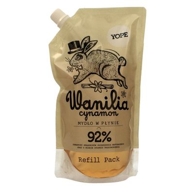 YOPE Vanille & Zimt Flüssigseife Doypack 500ml
