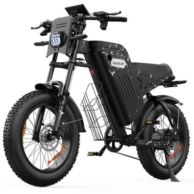 VARUN X-Plorer Raptor Elektrofahrrad, 250-W-Motor, 48-V-20.8-Ah-Akku, 20-Zoll-Reifen