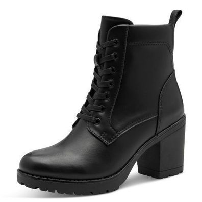 Marco Tozzi Stiefelette - Schwarz Synthetik