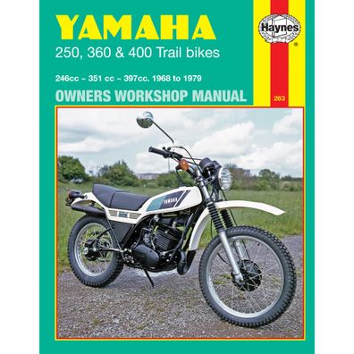 Yamaha 250/360/400 DT/RT 1968-1979 UK US Motocross Reparaturanleitung Haynes