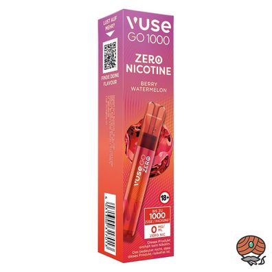 Vuse GO 1000 E-Shisha BERRY Watermelon nikotinfrei max. 1000 Züge, Einweg-E-Zig